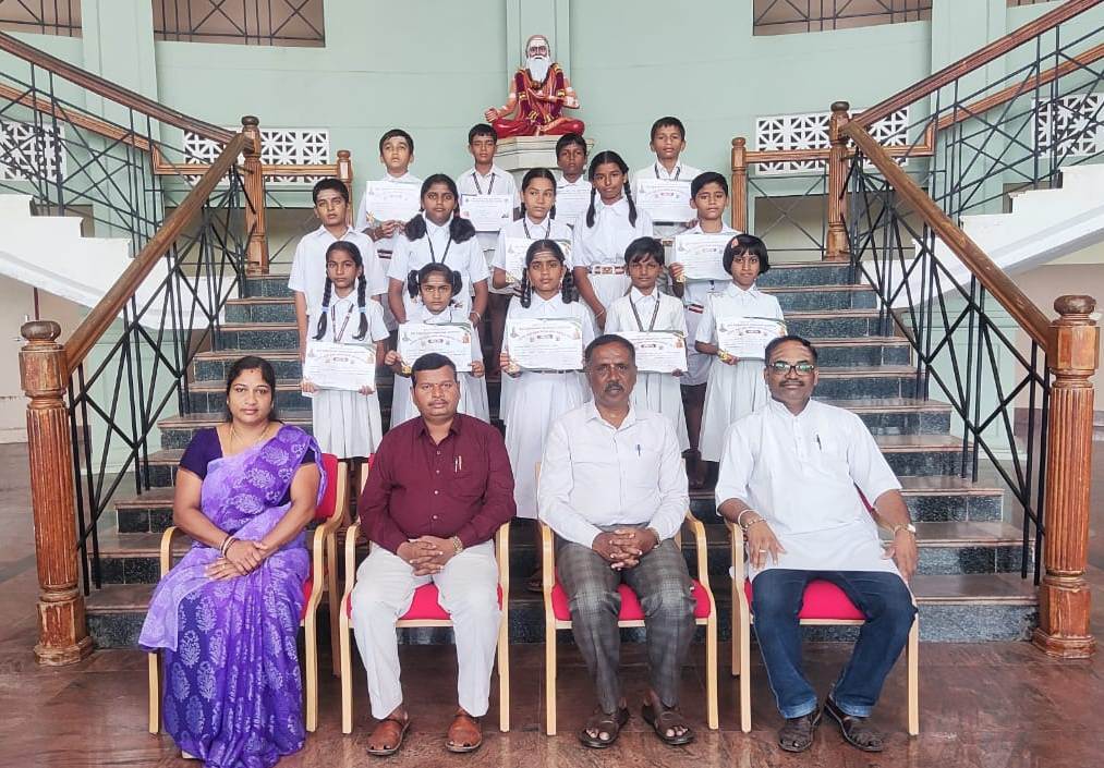 Suttur JSS School Students Shine at Taluk-Level Talent Hunt Competitions