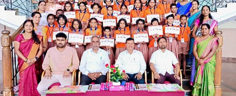 Suttur JSS Higher Primary School Students Excel in Pratibha Karanji Competitions