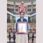JSS Student Dhavani Wins Academy Bal Gaurav Award