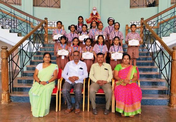 Students of Suttur JSS school shine in Pratibha Karanji Students of Suttur JSS school shine in Pratibha Karanji