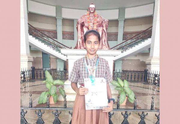 Vaishnavi Wins Double Gold at National Karate Championship