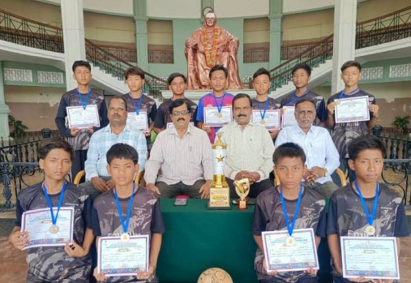 Six JSS School Students Selected for State-Level Football Tournament Six JSS School Students Selected for State-Level Football Tournament