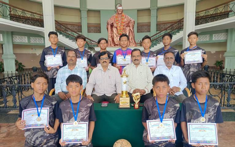 Six JSS School Students Selected for State-Level Football Tournament